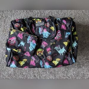 Betsey Johnson Pug Weekender Bag